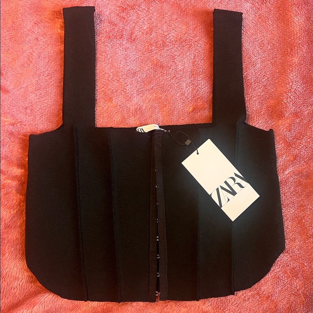 ZARA knit corset top - Picture 2 of 5